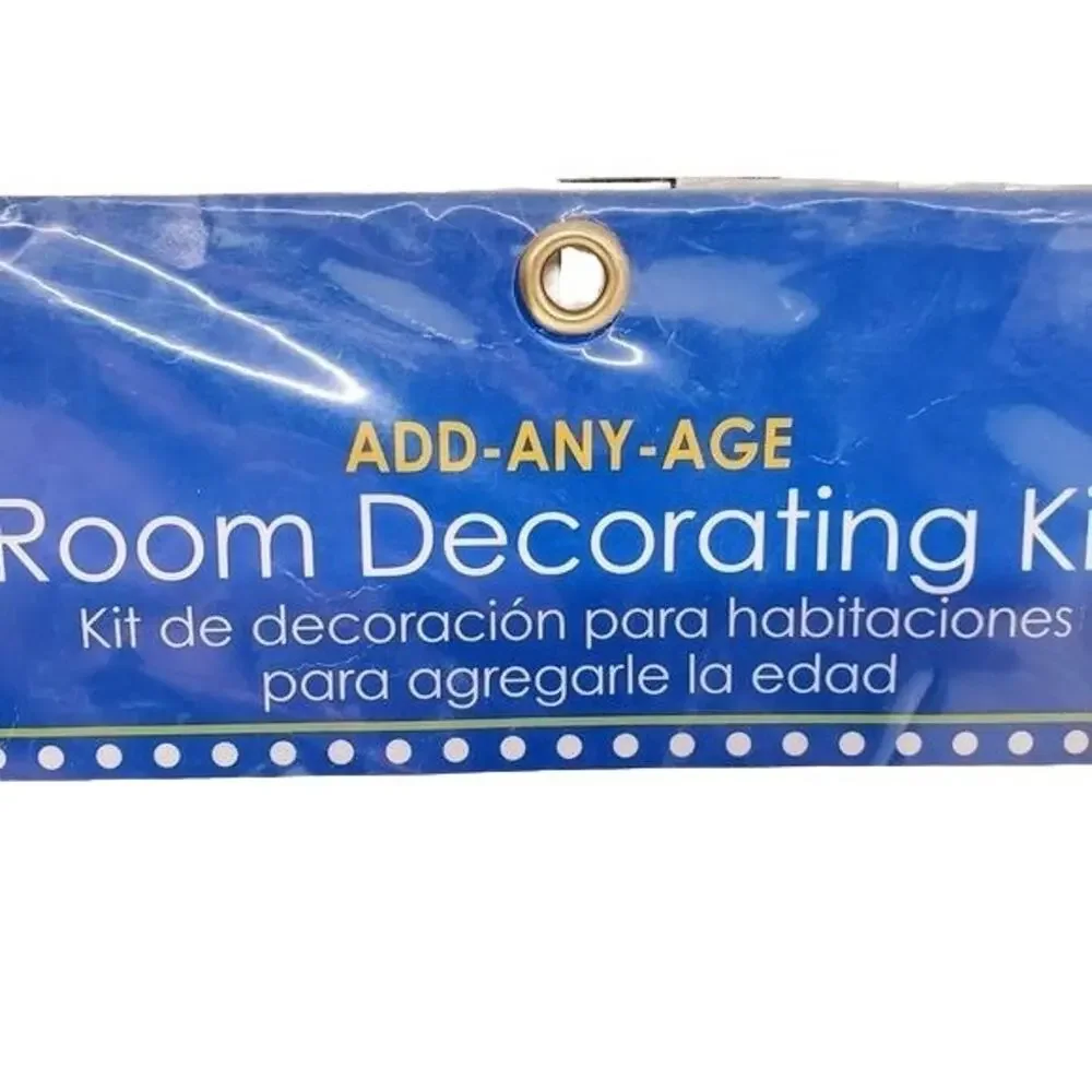 Customizable Birthday Decorations Happy Birthday Banner Room Decorating Kit